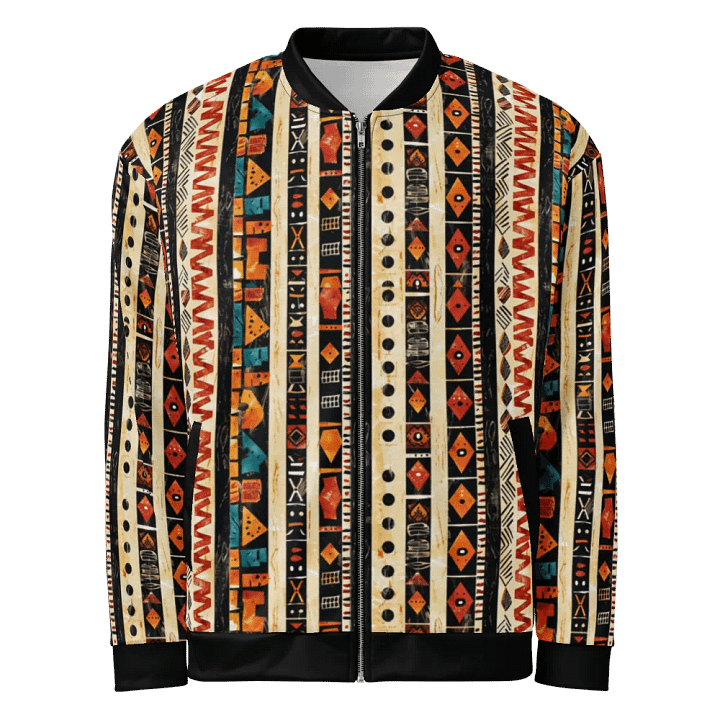 Regal Lion All-Over Print Bomber Jacket product image (1)