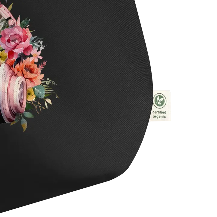 Headphones And Flowers Tote product image (2)
