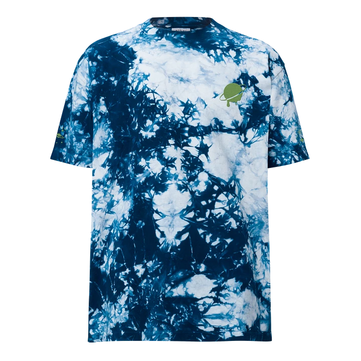 MBK Logo Ocean Tie-Dye Embroidered Shirt product image (1)