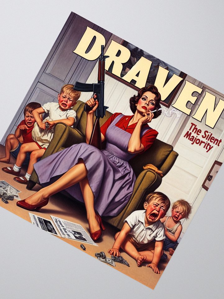 Draven The Silent Majority Sticker product image (2)