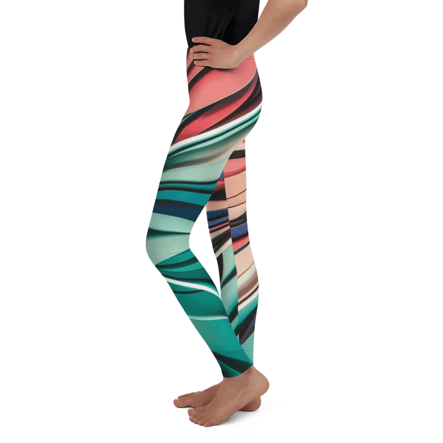 TDS Music Youth Abstract Leggings in Vibrant Colors (Sizes 8-20) product image (11)