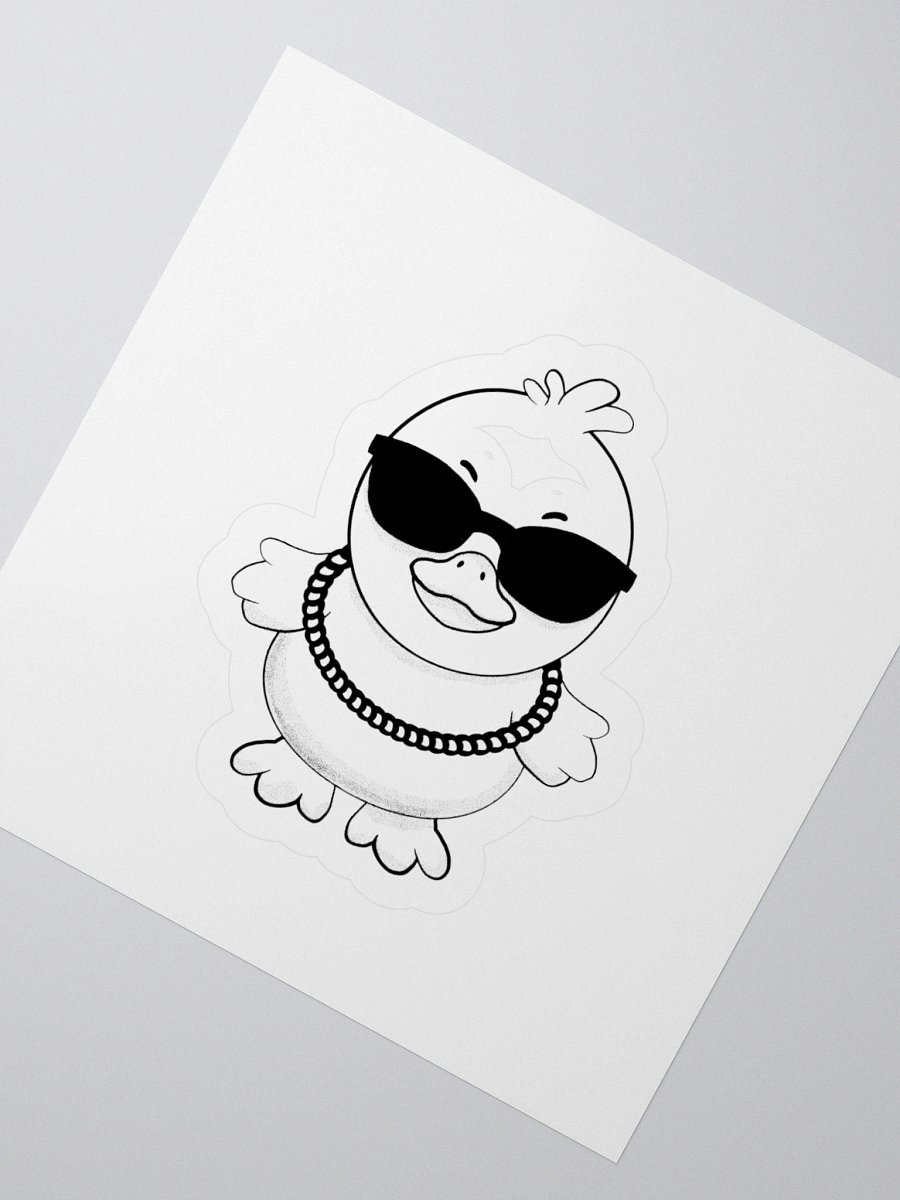 Too Cool For the Pond Kiss Cut Stickers product image (4)