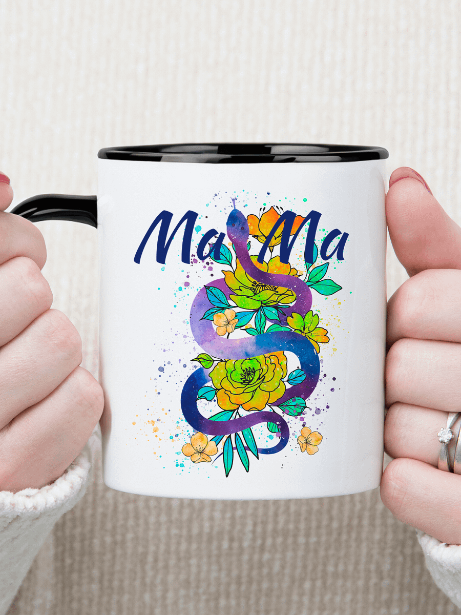 Floral Snake Mug product image (1)