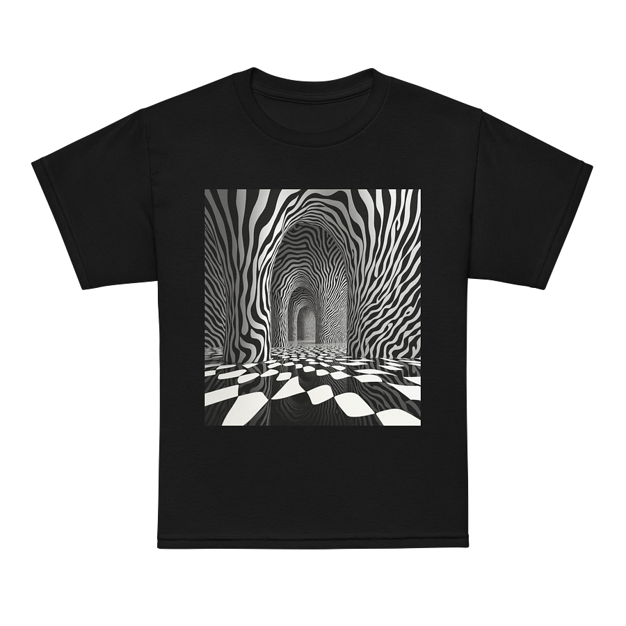 Zebra Maze – Optical Illusion Tunnel Art product image (7)
