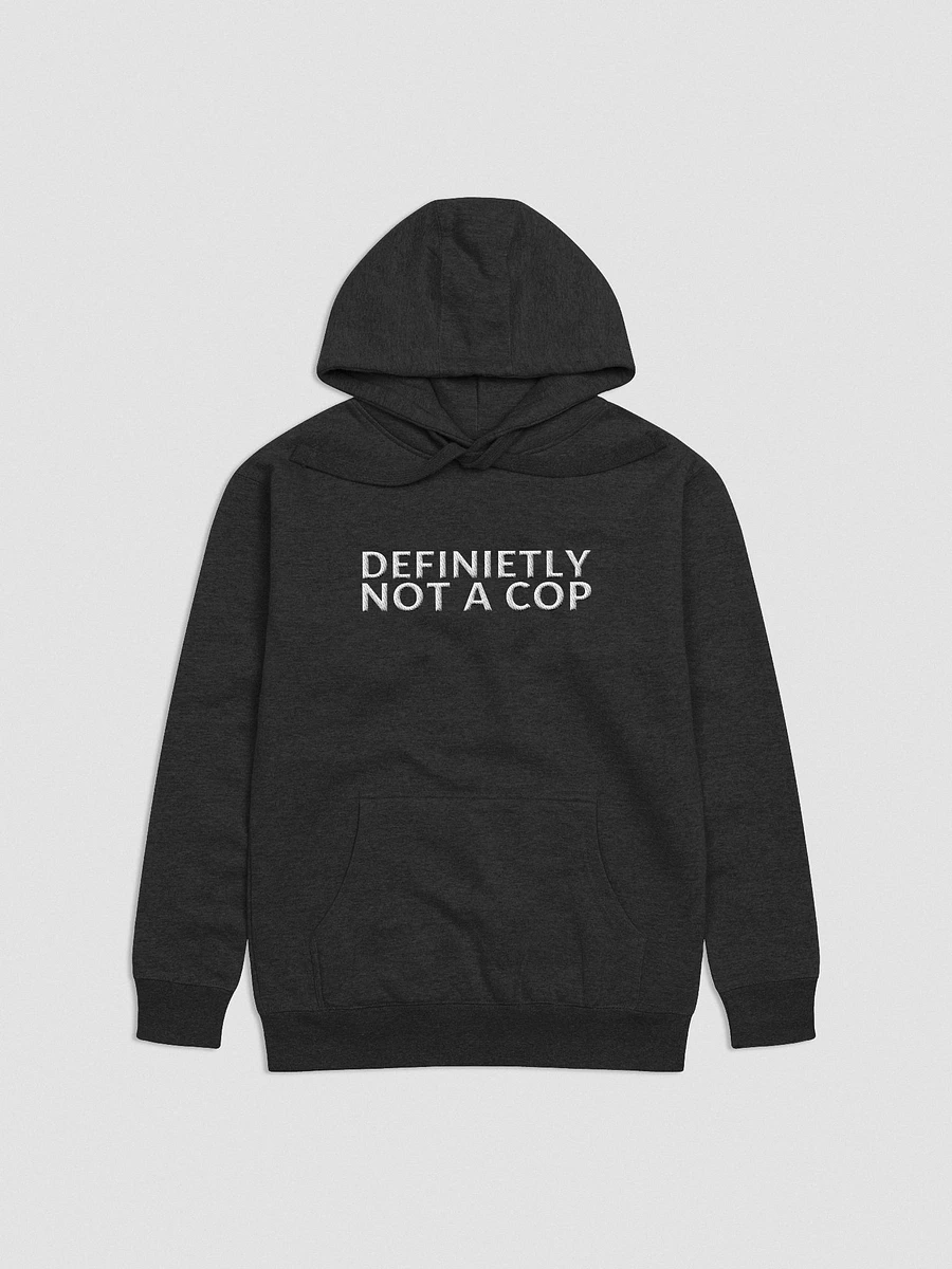 DEFINIETLY NOT A COP (WHITE) - HOODIE product image (2)