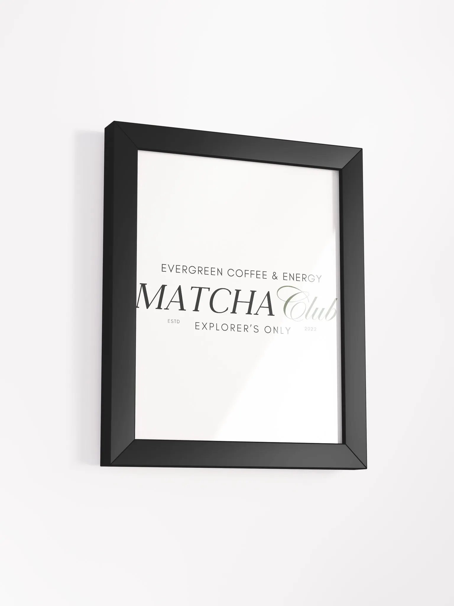Matcha Club Poster | Sip Society product image (1)