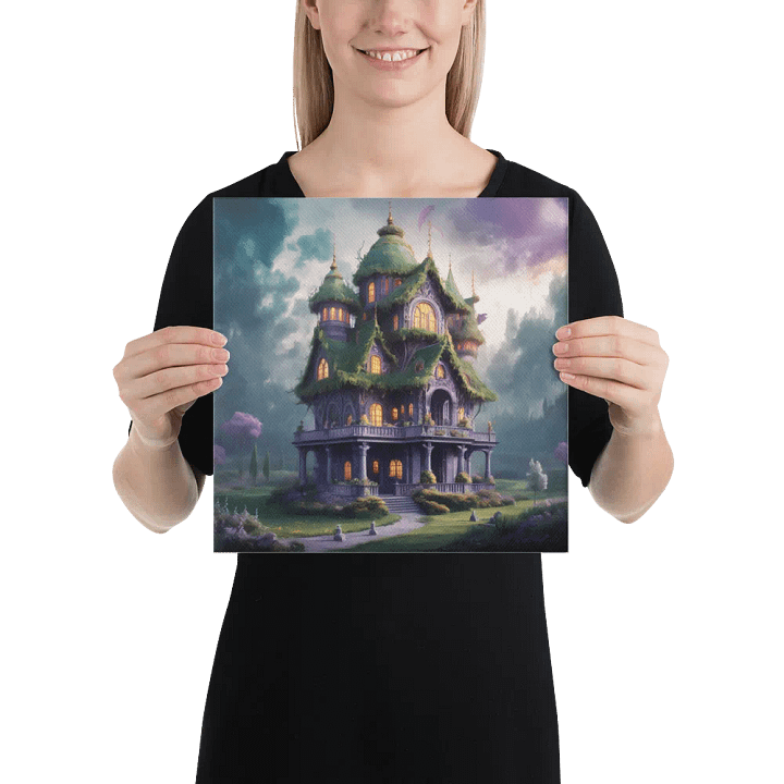 Watercolour Fairy House Art - v6 product image (2)
