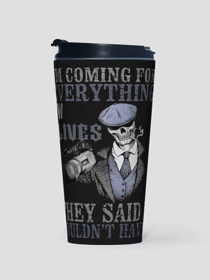 Hustler's Ambition Stainless Steel Travel Mug product image (1)