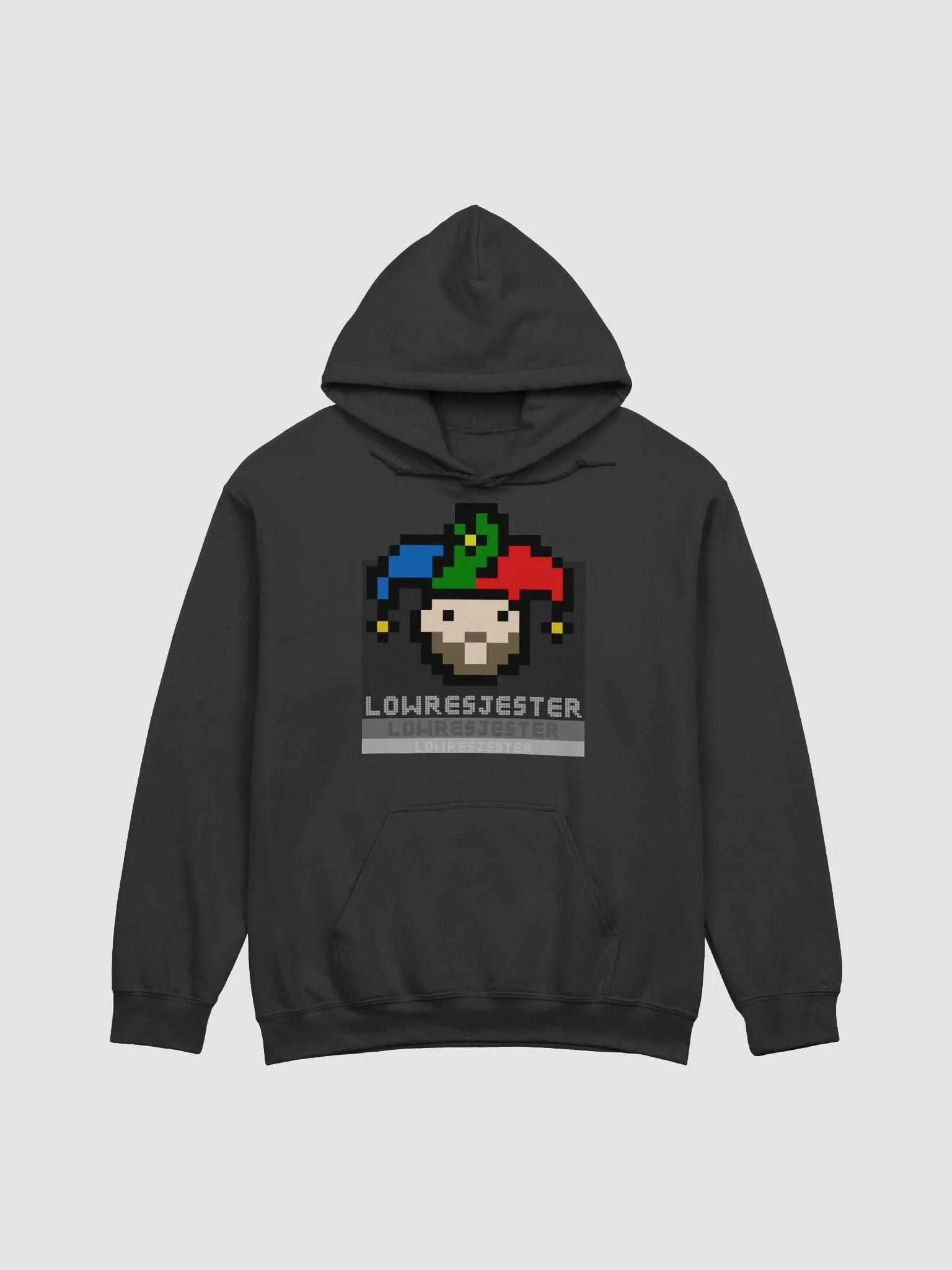 Pixelated Jester Delight Hoodie product image (1)