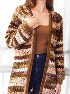 The easy & stylish crochet cardigan pattern product image (3)