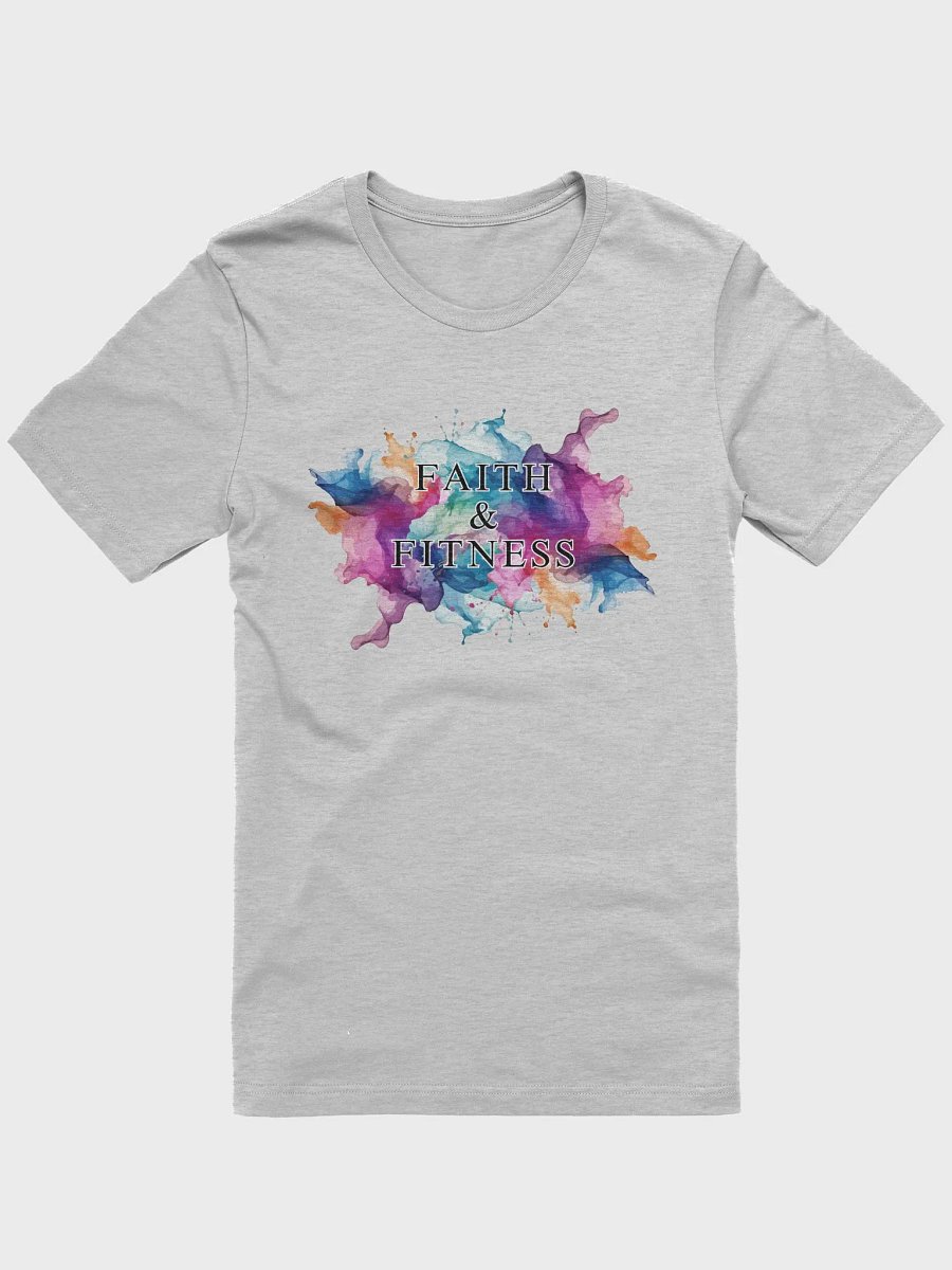 Faith & Fitness Christian Workout -Motivational T-Shirt product image (6)
