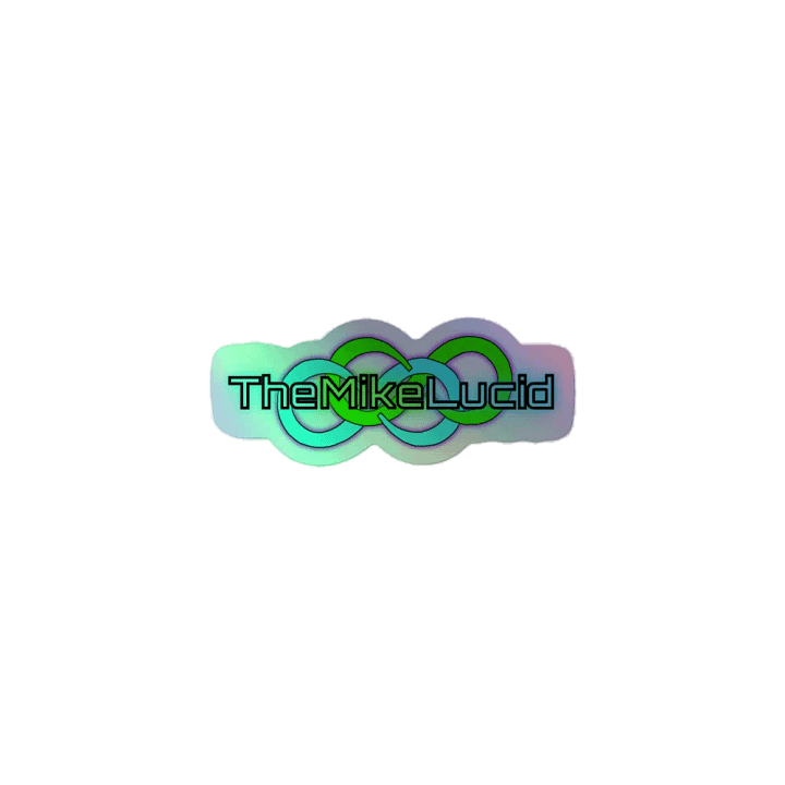 TheMikeLucid Holo Sticker! product image (1)