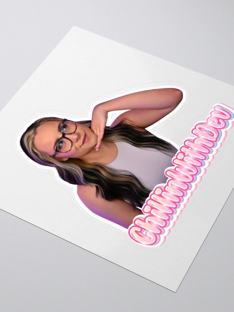 ChillinWithDev *NEW PFP* Sticker product image (3)