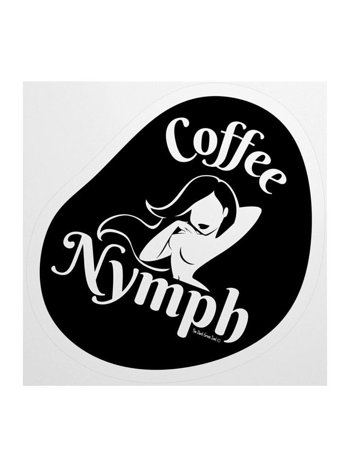 Coffee Nymph White - Sticker product image (1)