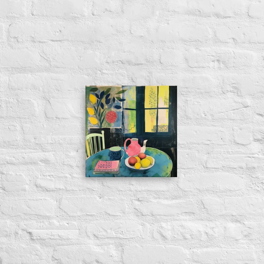 Art2401-28 Kitsch Kitchen Still Life - Canvas Print - sm product image (9)
