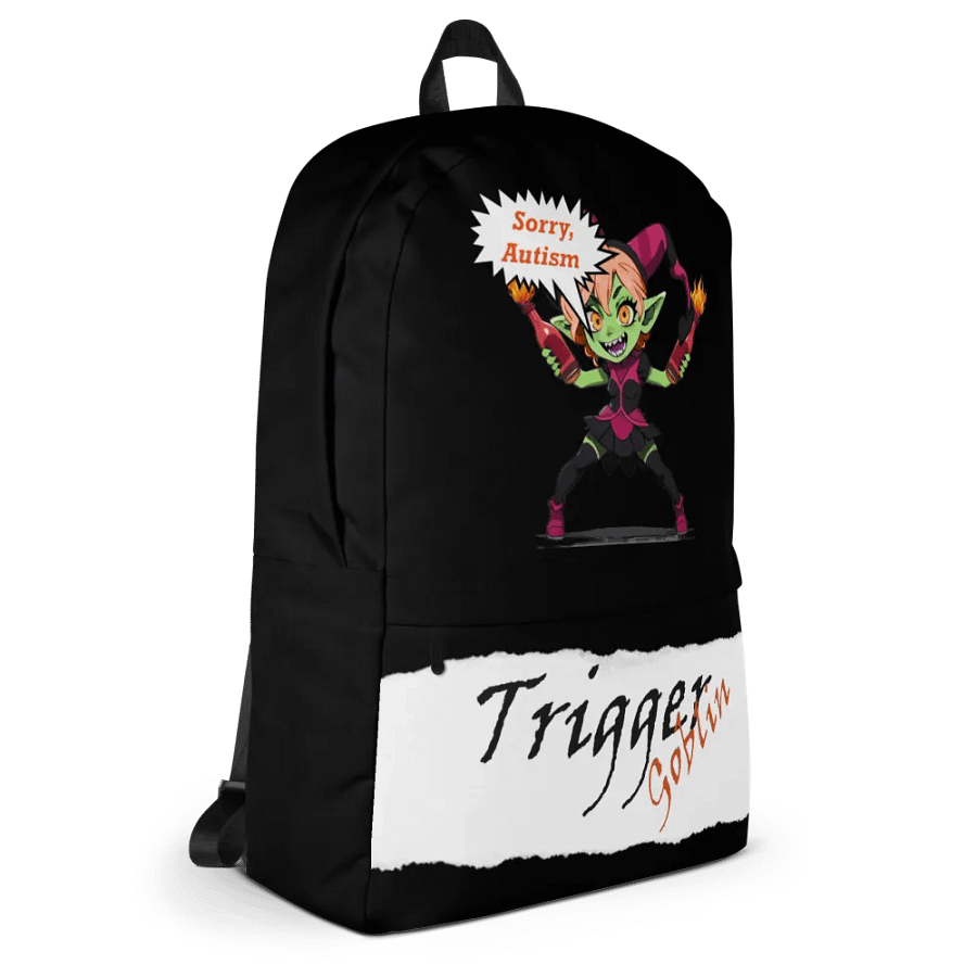 Sorry Autism Backpack product image (11)