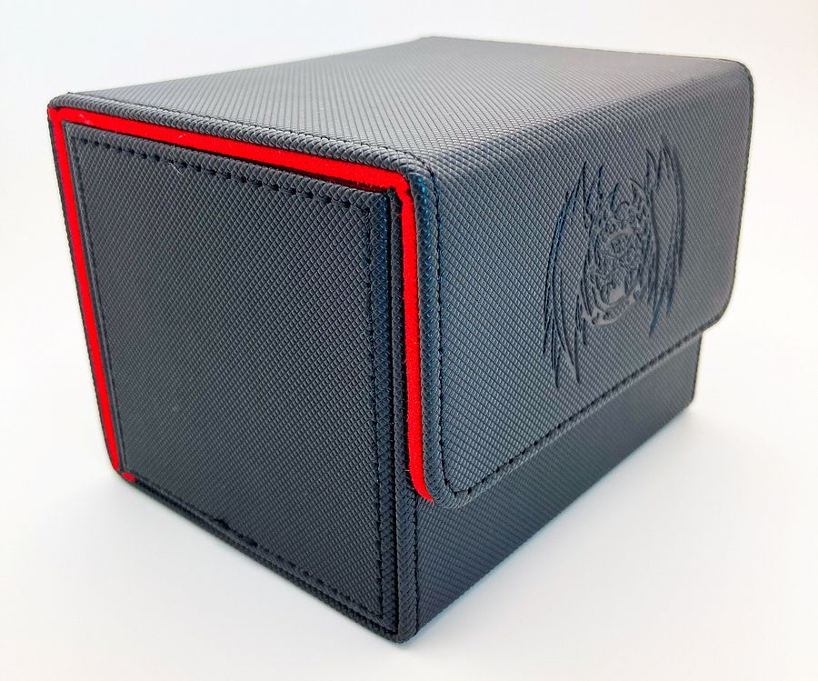 100+ Card Black & Red Spider Deck Box product image (4)