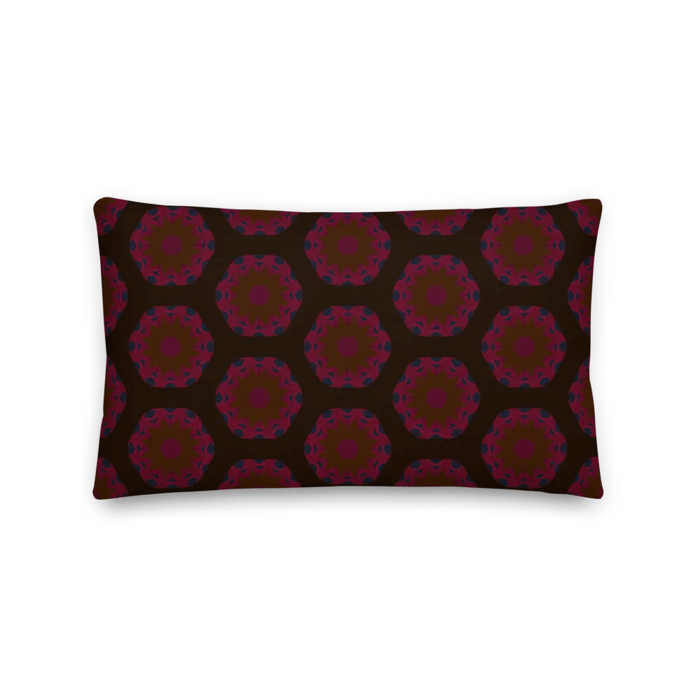 Symmetrical Serenity Premium Throw Pillow product image (3)