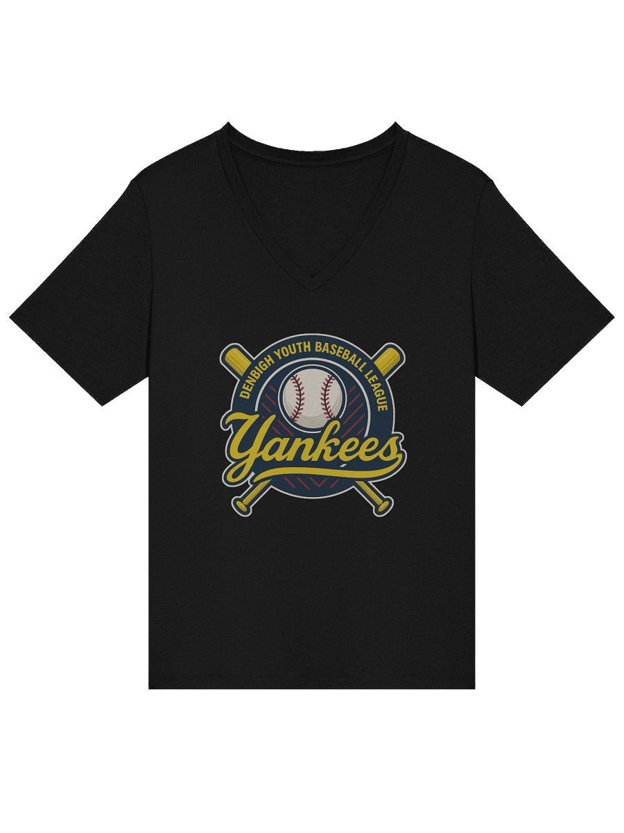 Yankees Logo Baseball V-Neck Tee product image (20)