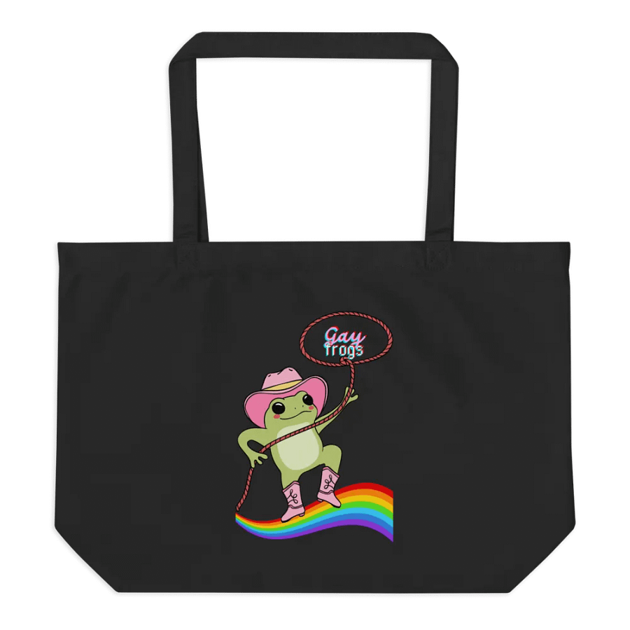 Gay Frog Hype Organic Tote product image (6)