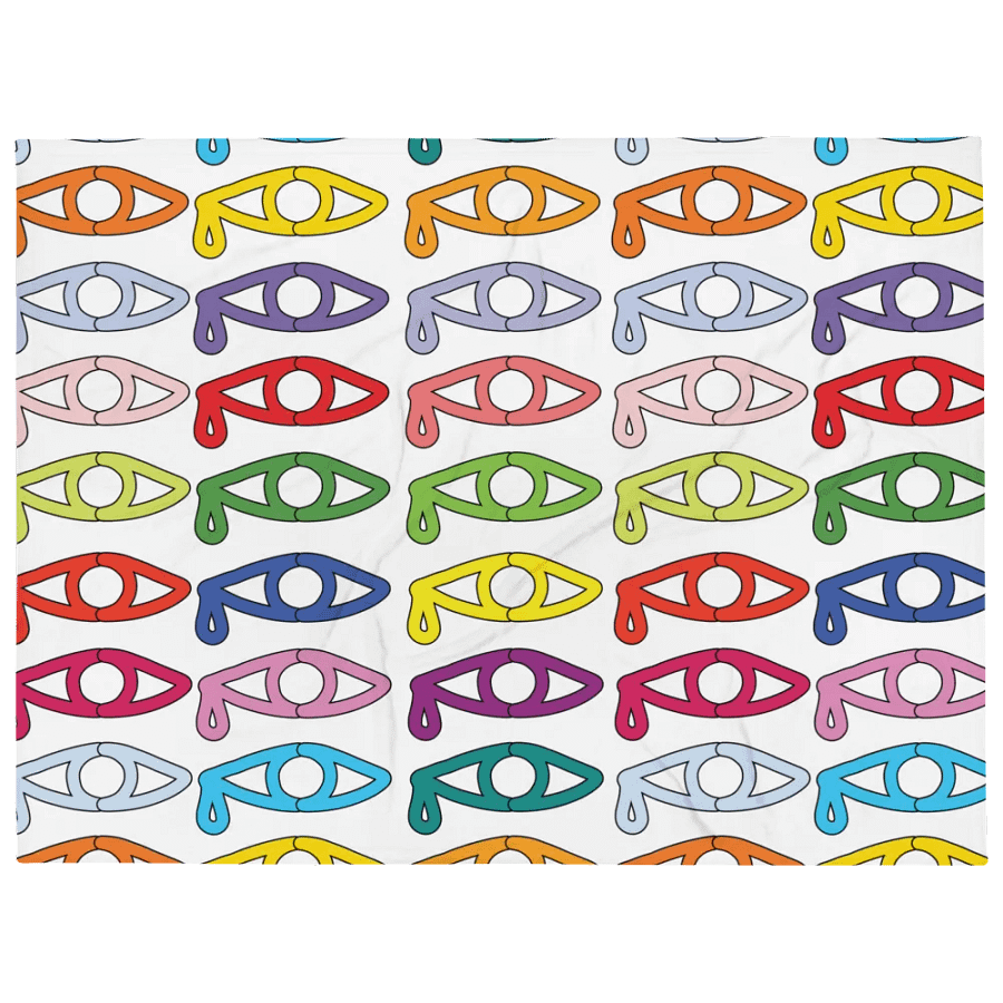 Forever Cry - Colour - Tblan Throw Blanket product image (1)