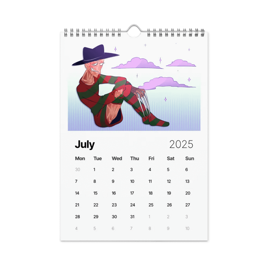 PIN-UP SLASHER HORROR CALENDAR product image (6)