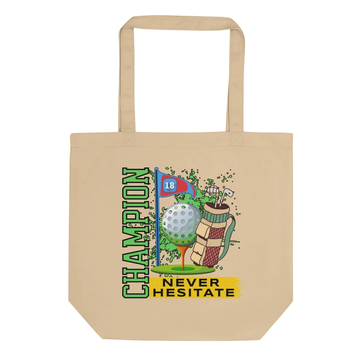 Champion Never Hesitate Golfing Eco Tote Bag product image (1)