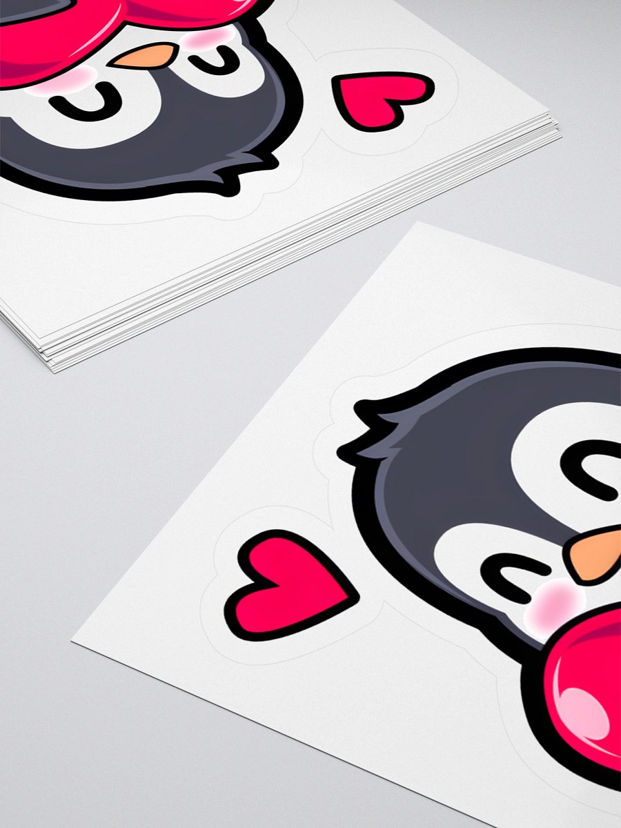Penguin Love Vinyl Stickers product image (4)