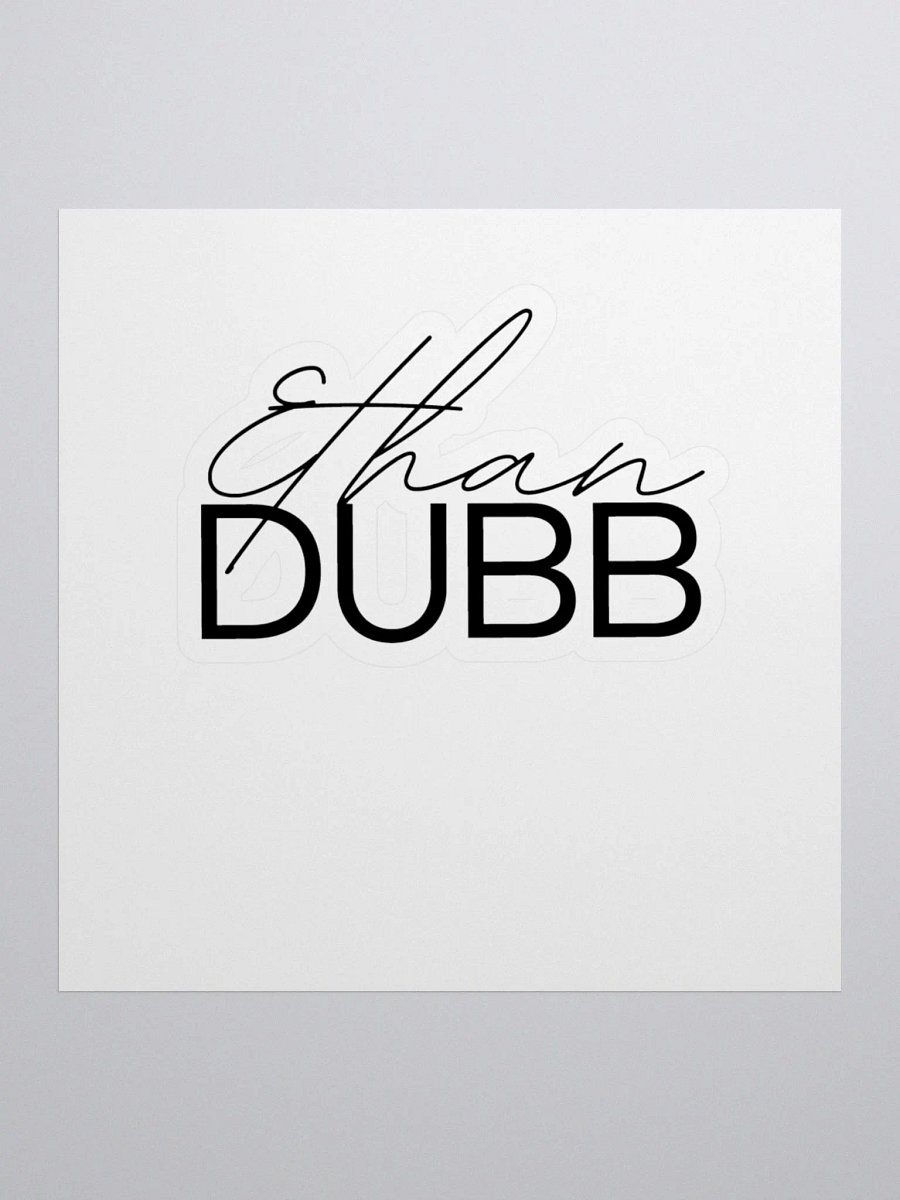 Script Logo Sticker product image (1)