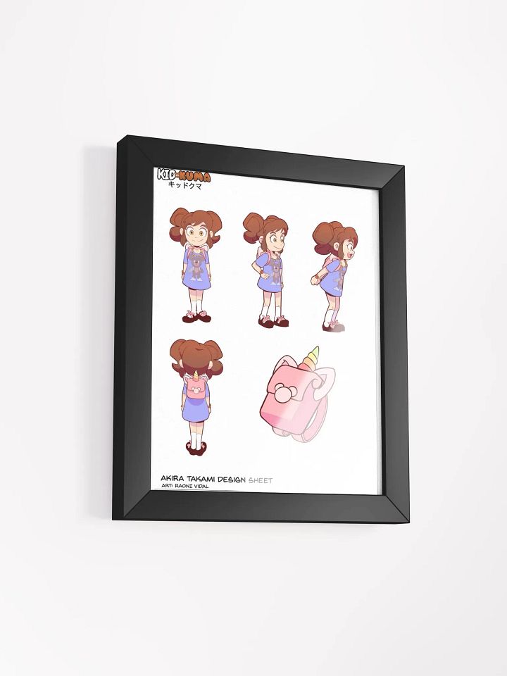 Akira Takami Character Design Sheet Poster product image (2)