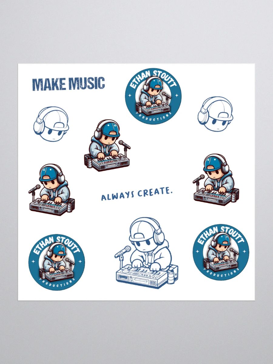 Ethan Stoutt Stickers product image (2)