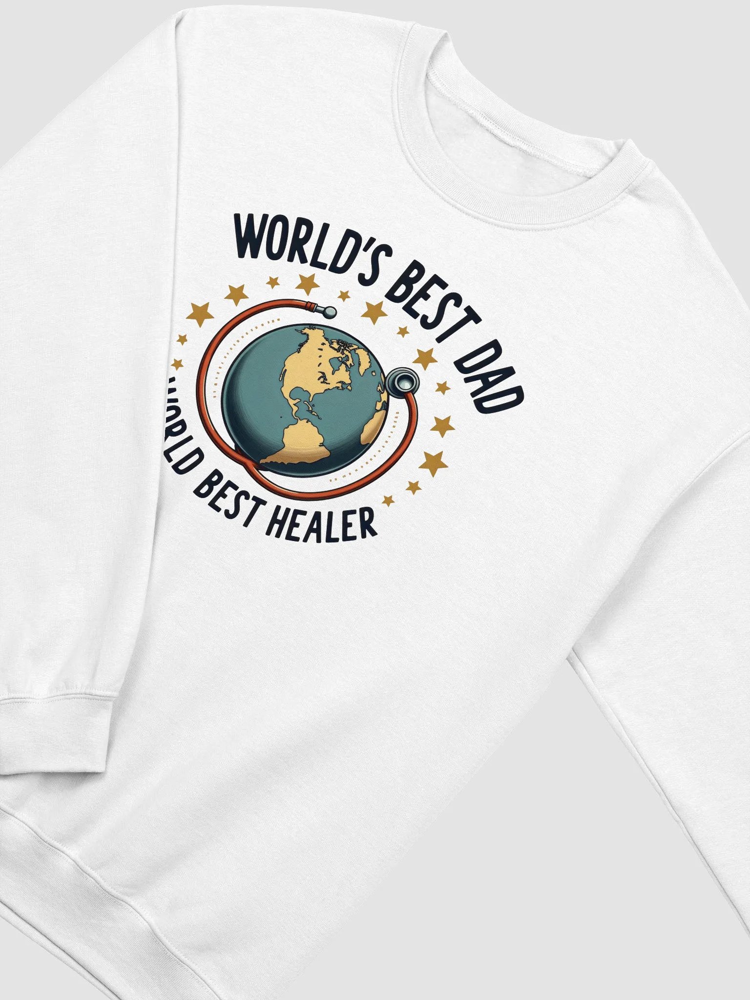 World's Best Dad Healer Crewneck Sweatshirt product image (14)