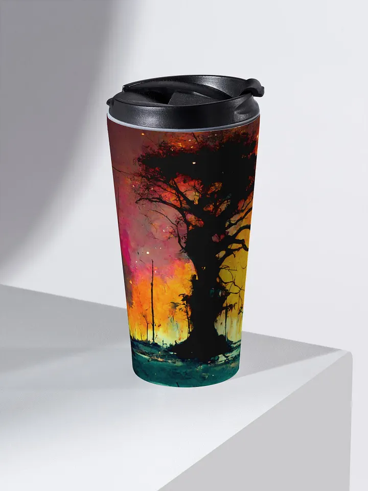 Inferno Tree Stainless Steel Travel Mug product image (2)
