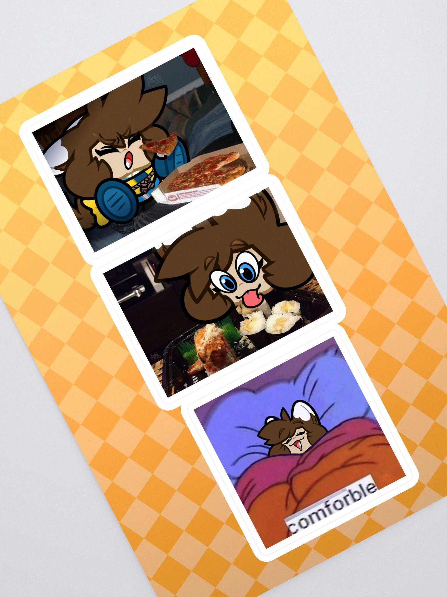 Yuki Memes Sticker Sheet product image (1)