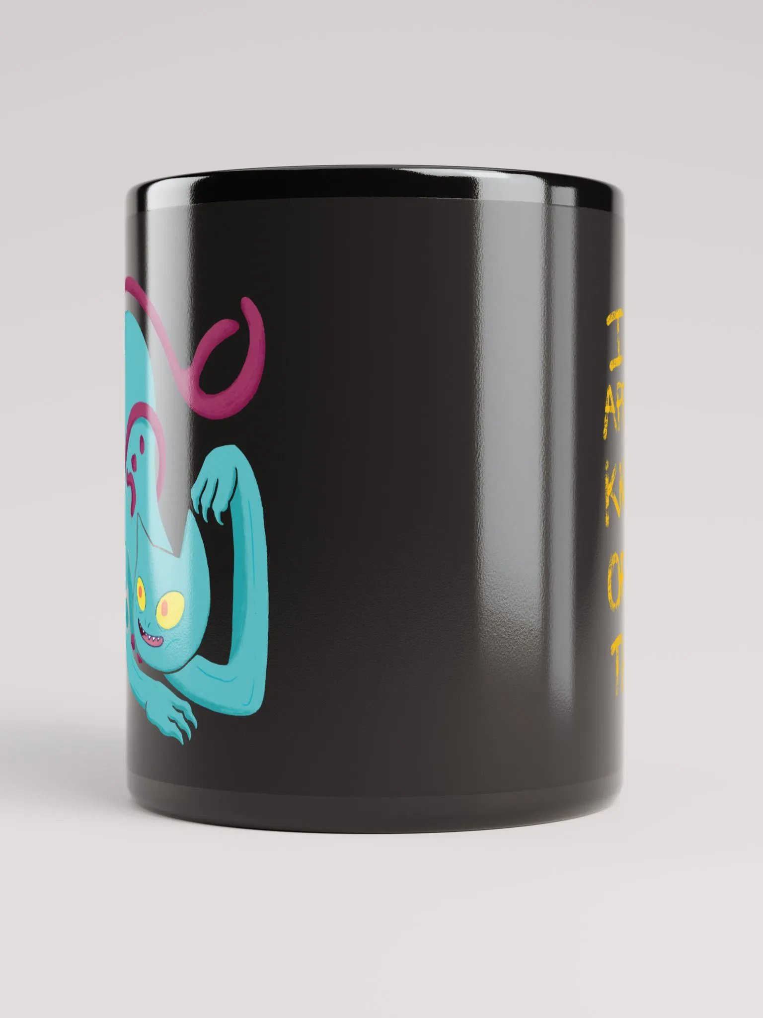 Demon Cat Mug Black product image (3)