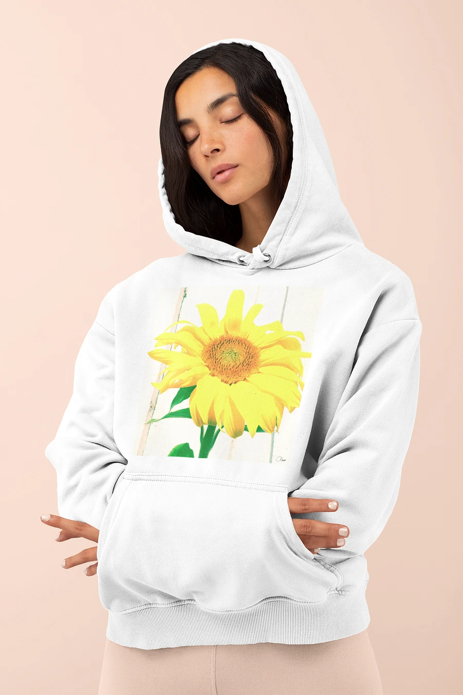 Sunflower Picture Unisex Hoodie product image (2)