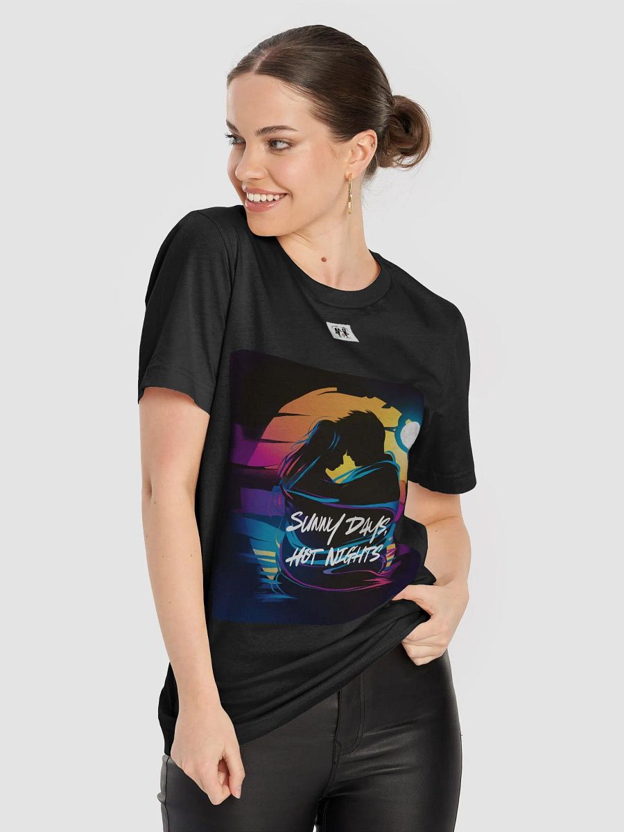 Sunny Days Hot Nights Rainbow Unisex T-Shirt product image (8)