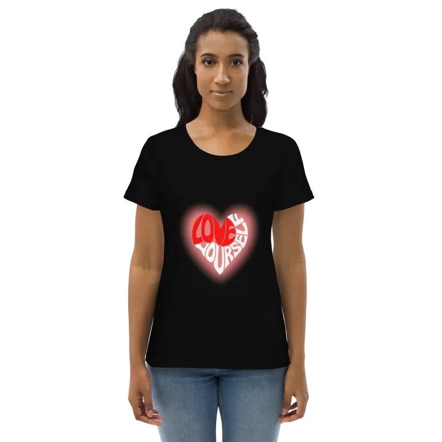 Love Yourself Heart Graphic Tee product image (13)
