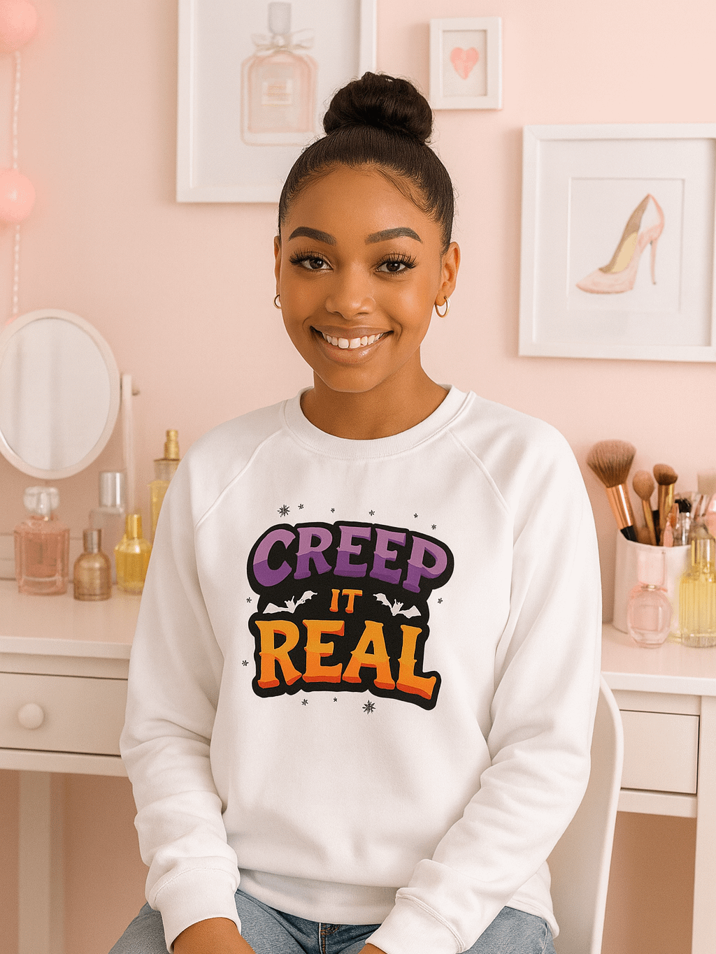 CREEP IT REAL Sweater product image (1)