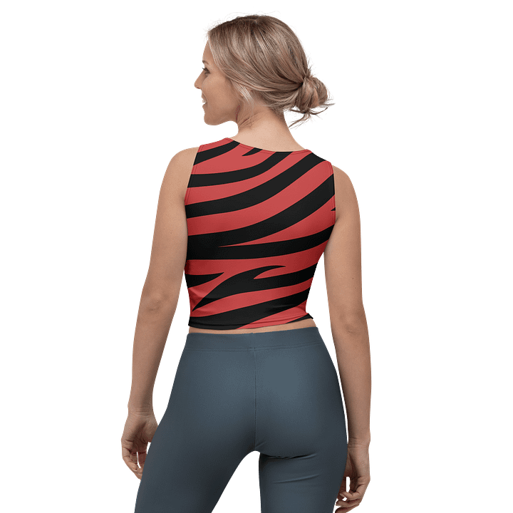 Crimson Waves Crop Top product image (2)