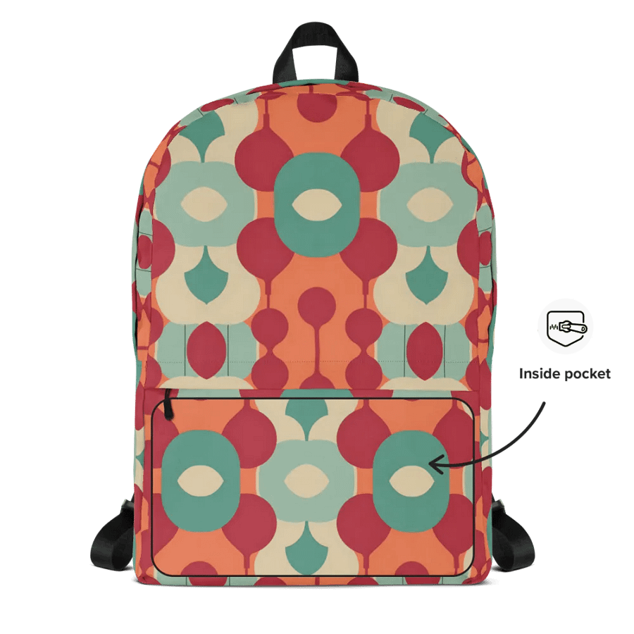 Midcentury Mod #1 - Backpack product image (7)