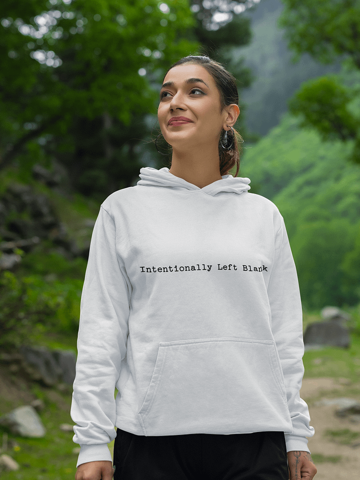 Intentionally Left Blank Printed Classic Pullover Hoodie product image (2)