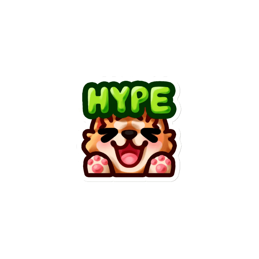 HYPE Pupper Die-Cut Magnet product image (1)