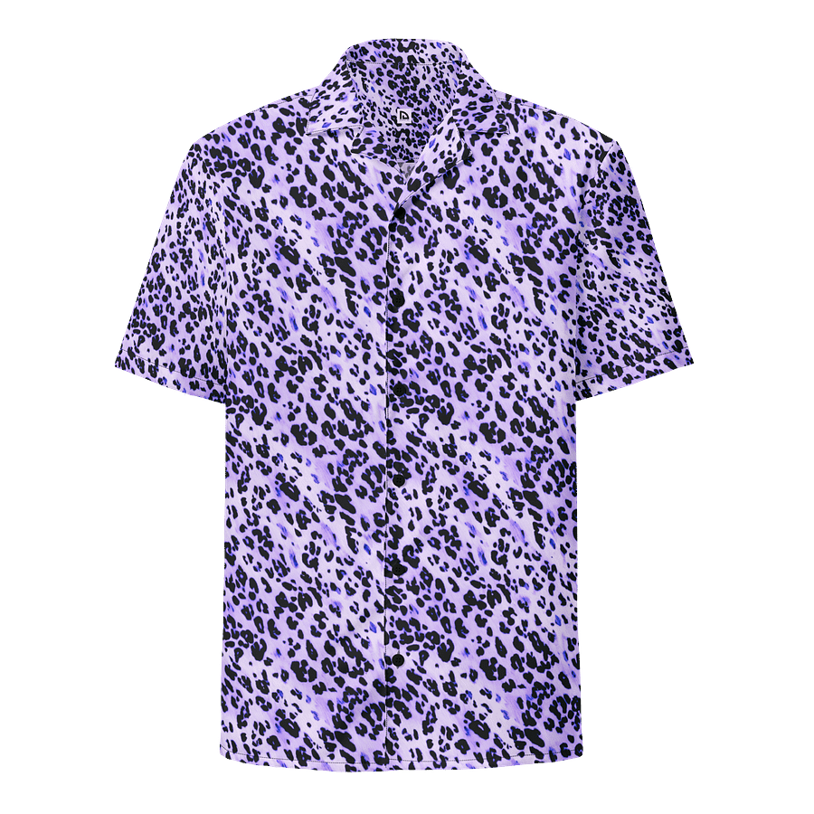 Purple Leopard Skin Hawaiian Shirt product image (1)