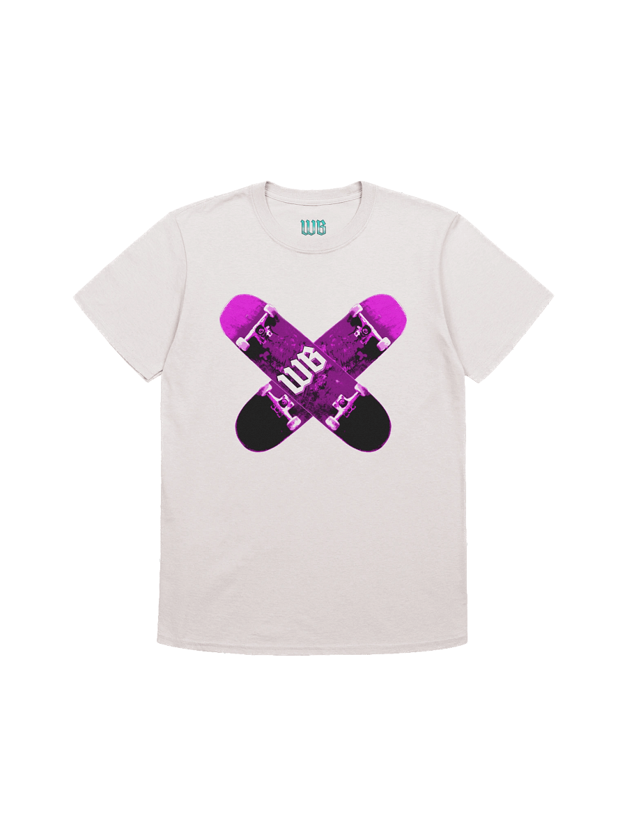 Pink Poster Skateboard T-Shirt product image (1)