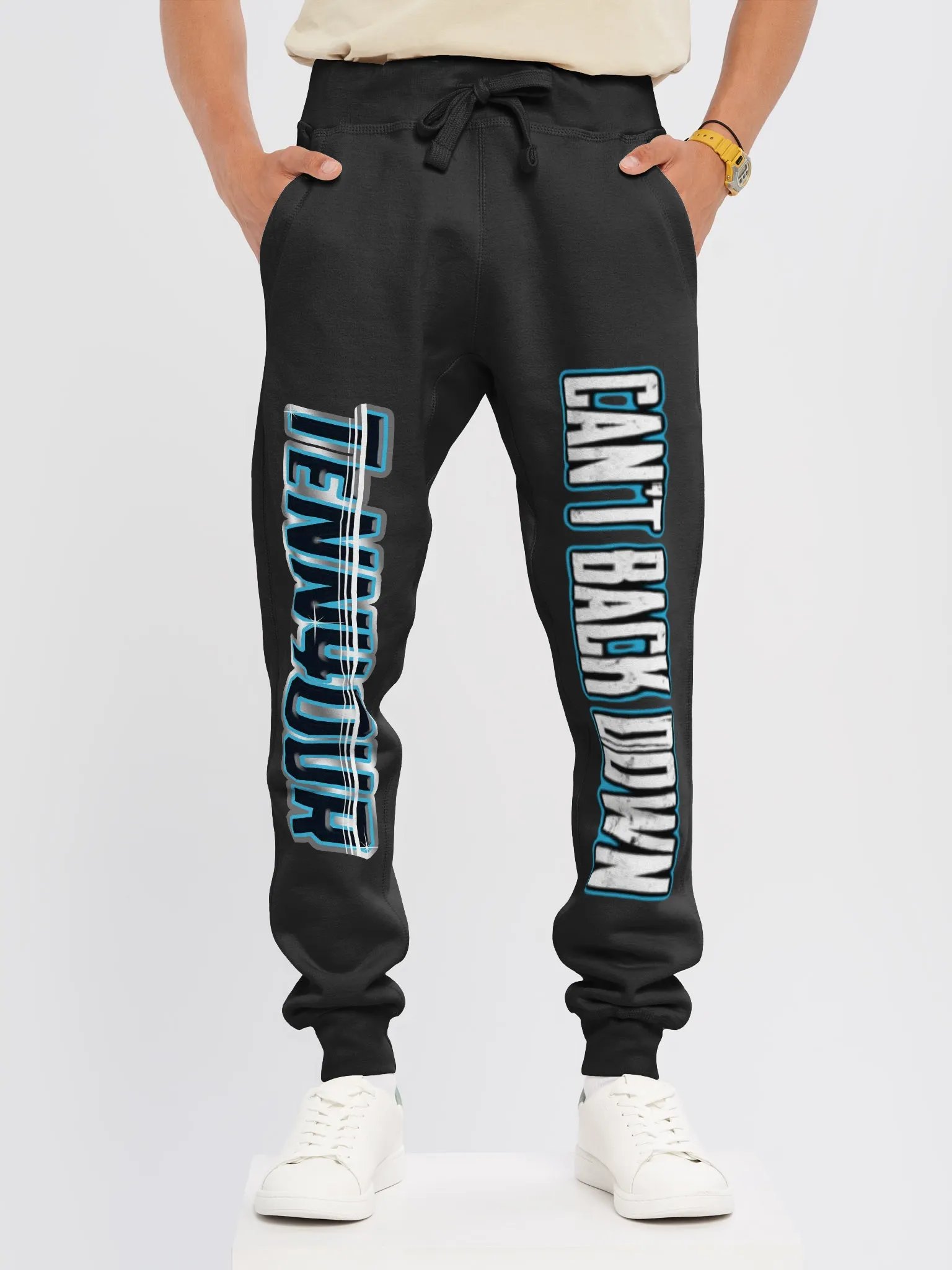 Can't Back Down Vertical Fleece Joggers product image (3)