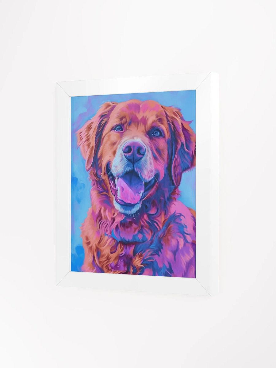 Joyful Retriever Framed Poster product image (3)