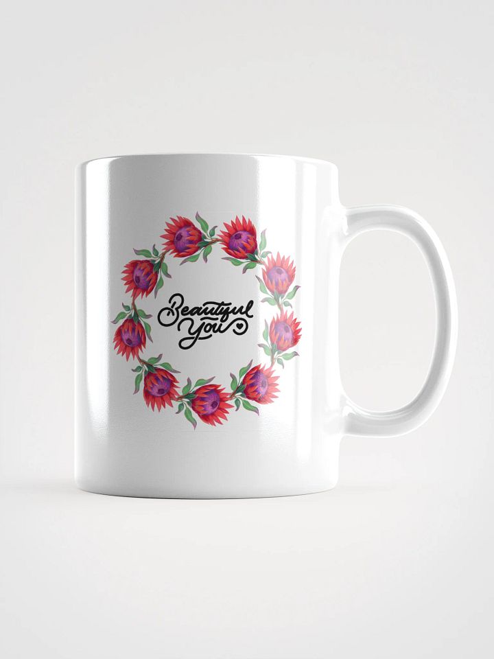Beautiful You Floral Mug product image (2)