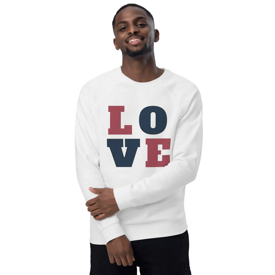 LOVE Square Unisex Sweatshirt product image (3)
