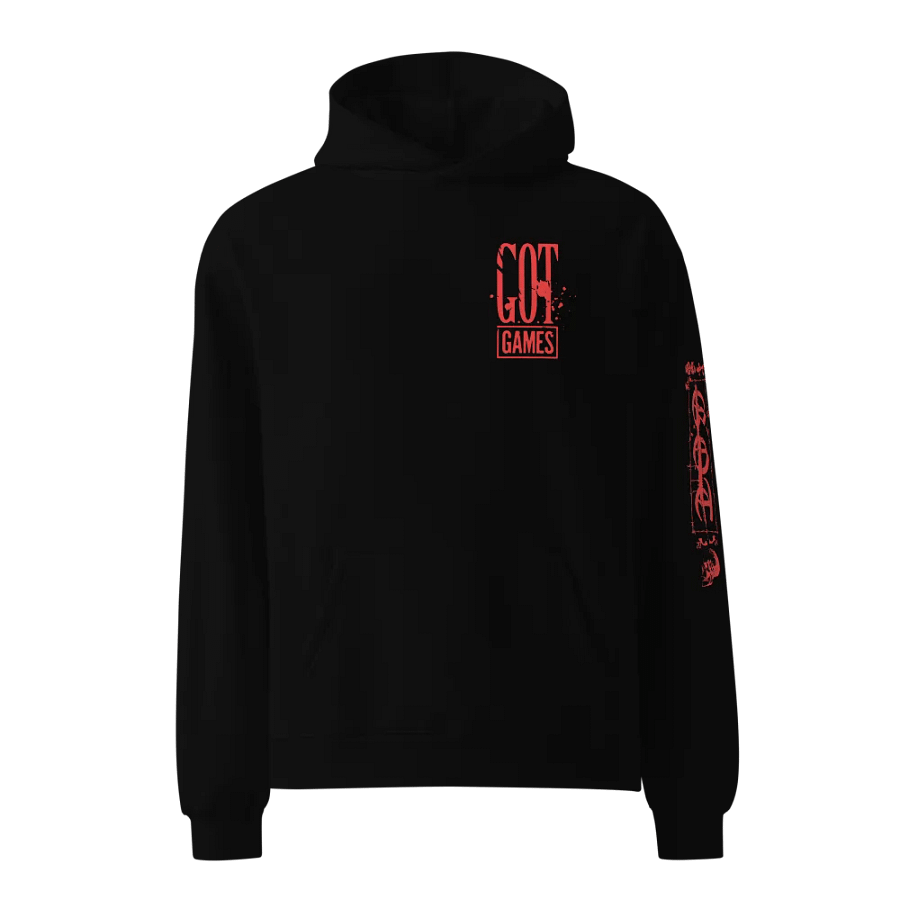 G.O.T OVER-SIZED HORROR HOODIE product image (1)